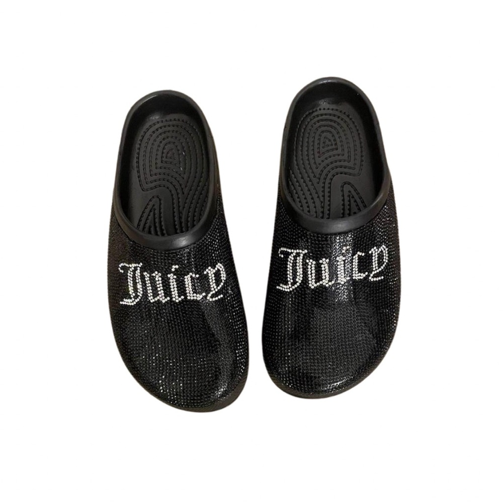 Rhinestone Juicy Couture Clogs